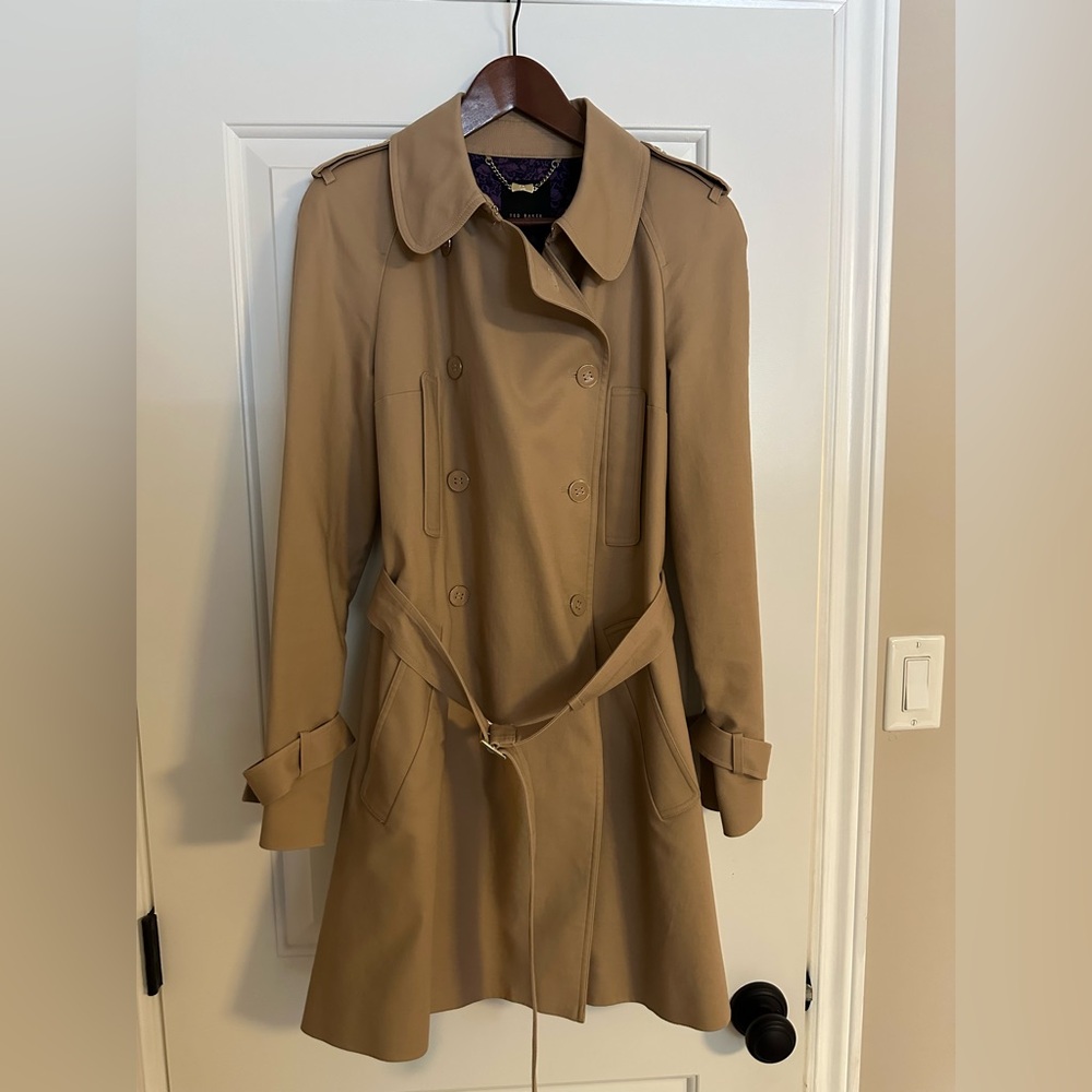 Ted Baker Classic Beige Trench Coat